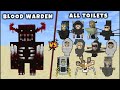 All Wardens vs All Skibidi Toilets & Men (Part 2)