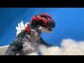 WHALE GODZILLA vs LEGENDARY GODZILLA vs SNAKE GODZILLA vs SHIN GODZILLA an epic battle stop motion