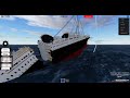 Roblox Titanic Sinking Tiny Ships Sandbox #sinkingvideos