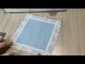 Amazing sewing tricks for finishing the edges (corners) of napkins and tablecloths for beginners.