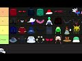 The BEST ACCESSORIES Tierlist In Blox Fruits..