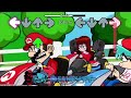 FNF Mario is Missing (Triple Trouble Mario Mix) But Mario's Madness Characters Sing It (FNF Cover)