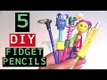 5 EASY DIY FIDGET TOYS - NEW FIDGET TOYS FOR SCHOOL - FIDGET TOYS KIDS CAN MAKE AT HOME