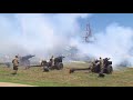 Raw Video: U.S.S. Constitution 21-Gun Salute