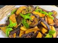 Fry baingan aalo recipe by Nayab’s kitchen/ eggplant potato fry