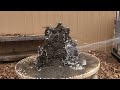 Look At This Massive Aluminum Ant Mound Casting // Texas Fire Ant Mound Sculpture // ASMR