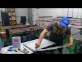 Manual stretching silkscreen block