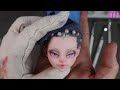 I have no plan! Repainting Monster High custom doll