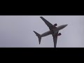 SAS Scandinavian Airlines Boeing 737-500 takeoff from London Heathrow!