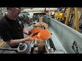Making Solid Steel Rollers For A  Steel Mill - Manual Machining