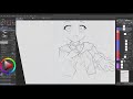 Firefly fan art Process Timelapse | CSP