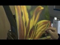 Speed Painting oils - Lilly Close up