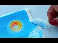 How To Paint Waterfall in Easy Way😱-Full Tutorial step by step for beginners