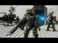 Halo Mega Bloks: Into the Fray Part 2 (Stop-motion battle)