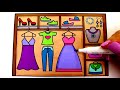 How to Draw Outfits Step by Step for Kids 💜💖💛Outfit Drawings | Outfit Coloring Pages for Kids