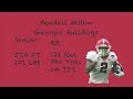 Kendall Milton Georgia Bulldogs 2023 Highlights