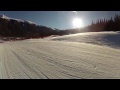 Go Pro Camera - My snowboarding runs 1 and 2 at Copper Mountain, CO