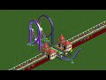 RCT2 Ride Overview - Looping Coaster