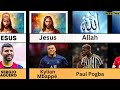 Gods of Famous Football Players 2024 | comparison