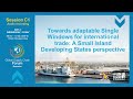 Towards adaptable Single Windows for international trade: Small Island Developing States perspective