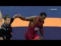 He could barely stand & still won!  👀  J'den Cox vs. David Taylor | Match 3: 2017 World Team Trials