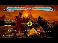 kazuya PEWGF 4 EWGF max damage combo: 126dmg