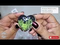 Washi Tape + Epoxy Resin Heart Charms - Relaxing DIY Video with Music #resinart #washitape