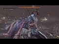 Sekiro - Isshin, the Sword Saint with leaping kicks and spiral spear (no Kuro's Charm / Bell Demon)