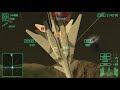 Taking Down Alect While Cloaked - Ace Combat X