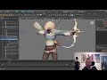 How to ANIMATE SHOOTING a BOW and MORPHING animations TOGETHER.