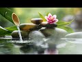 Bamboo fountain and healing piano music - relaxation music, sleep music, spa music, meditation