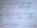 Integral of 1/(ax^2+bx+c)