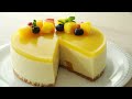 Easy No Bake Mango Cheesecake