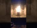 Toilet Paper Alcohol Stove, Test 6 (In The Fireplace)