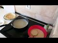 Making Galician style Crepes