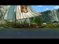 ArcheAge - Playing Castamere Rain with a flute ( or at least trying... ) on a ship, in a pool...