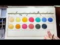 What's in my 2023 Core Watercolor Palette! 🎨😊