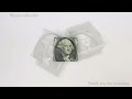 How to Make Money Origami Easy Gift Box, Dollar Bill Origami Easy Gift Box DIY Ideas, Money Easy Box