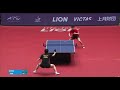 Fan Zhendong Vs Ma Long  - Match point (2019 ITTF-ATTU). Shortest followed by longest BH rally ever.