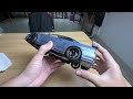 Motorhelix 1/18 Nissan GT-R R34 CRS ver in Gun metallic | Unboxing ASMR