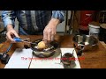 Baking a biscuit with a dog bowl oven