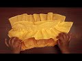 How to Sew a Three Tiered Ruffle Skirt | Layer/Frill Skirt Cutting and Stitching