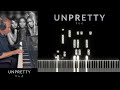 TLC - Unpretty (Official Piano Cover)