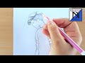 A Boy Drawing Side View || Very easy pencil drawing tutorial || boy drawing || boy drawing easy