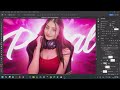 Make This Awesome Glowing YouTube Thumbnail - in Photoshop