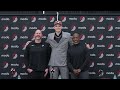 Donovan Clingan Introductory Press Conference | Portland Trail Blazers