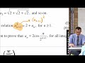 Recursive Formulas by Induction (4 of 4: Example HSC question)