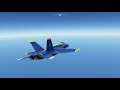 Flying an F18 Fighter Jet | Microsoft Flight Simulator 2020