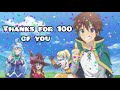 100 Subs Thanks Video