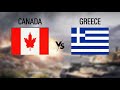 Canada vs Greece military power comparison